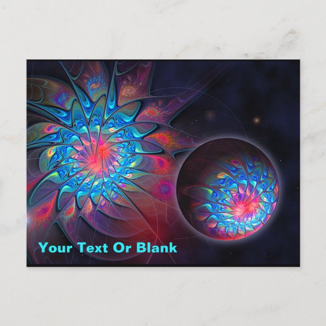 Carte Postale Sonde Alien (Devant)