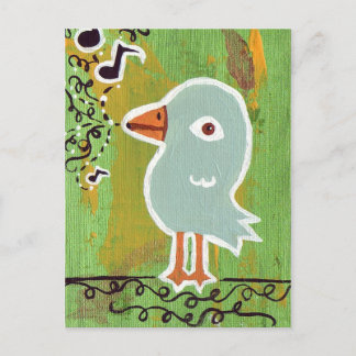 Carte Postale Song Bird