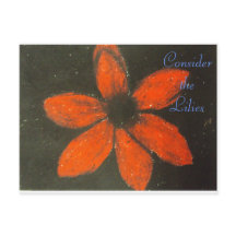 Songez aux lis Écriture Art Romains 8:38-39