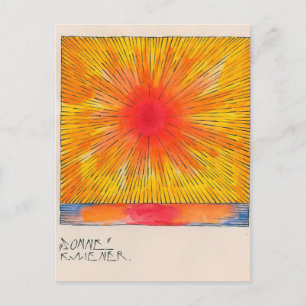 Carte Postale Sonne par Karl Wiener