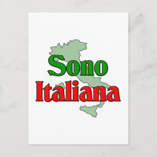Carte Postale Sono Italie