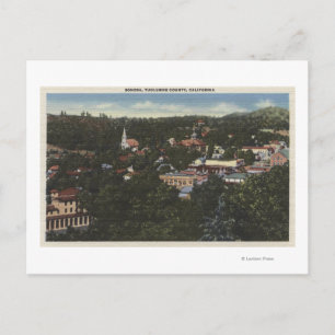 Carte Postale Sonora, CalifornieVue aérienneSonora, CA