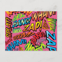 Sons d'art pop rétro de bande dessinée amusants