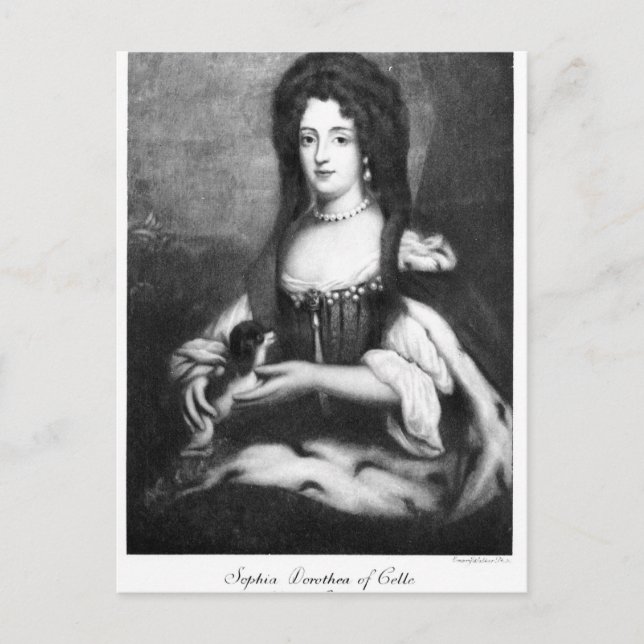 Carte Postale Sophia Dorothea de Celle (Devant)