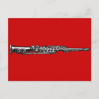 Carte Postale Soprano Sax