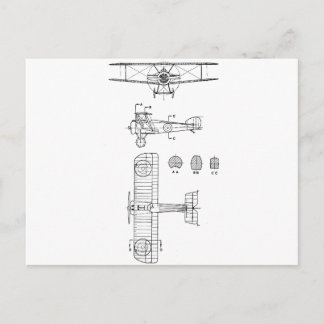 CARTE POSTALE SOPWITH CAMEL