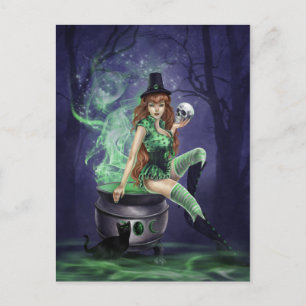 Carte Postale Sorcières - Jinxed