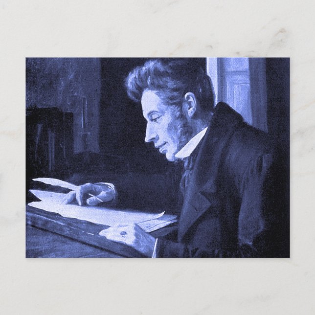 CARTE POSTALE SOREN KIERKEGAARD (Devant)