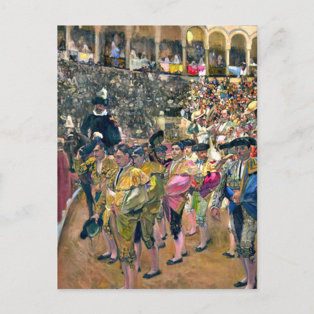 Carte Postale Sorolla - Le Bullfighter (Devant)