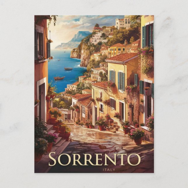 Carte Postale Sorrente Italie (Devant)
