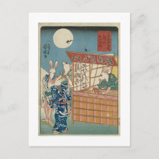 Carte Postale Sortie de lapin