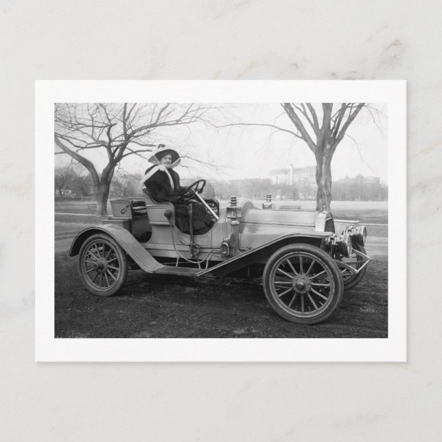 Carte Postale Sortie pour une promenade, début des années 1900 (Devant)
