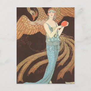 Carte Postale Sortièges ou divination par George Barbier