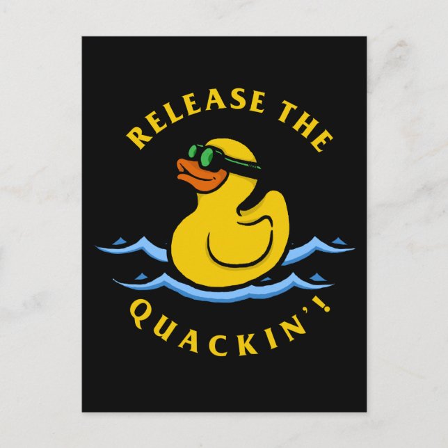 Carte Postale Sortir Le Quackin' (Devant)