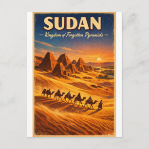 Carte Postale SOUDAN – Royaume des pyramides oubliées
