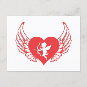 Carte Postale Souhaitez la Saint Valentin