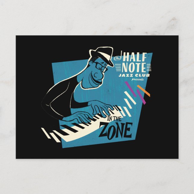 Carte Postale Soul | Le club de jazz Half Note - Joe en zone (Devant)