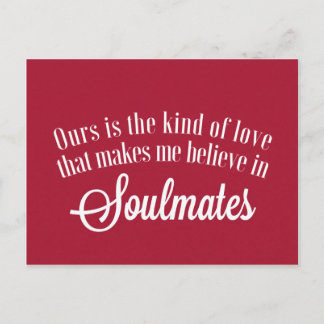 Carte postale Soulmates