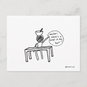 carte postale soupe