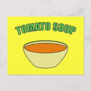 Carte Postale Soupe de tomate