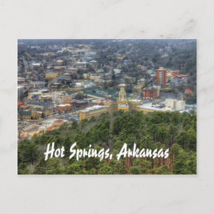Carte Postale Sources d'eau chaude, Arkansas