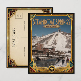 Carte Postale Sources thermales de Steamboat Springs Colorado Ar