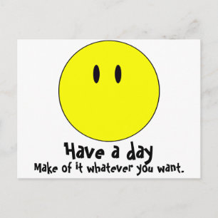 Carte Postale souriant