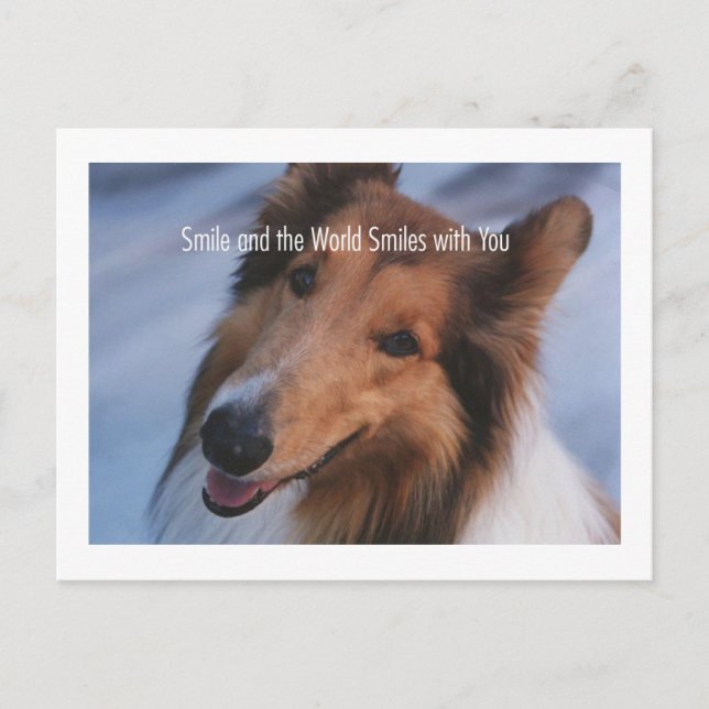 Carte Postale Sourire (Devant)