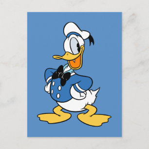 Carte Postale Sourire de Donald Duck