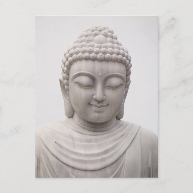 Carte Postale Sourire Serene Bouddha Inspirational Love Peace (Devant)