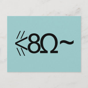 Carte Postale Souris ASCII