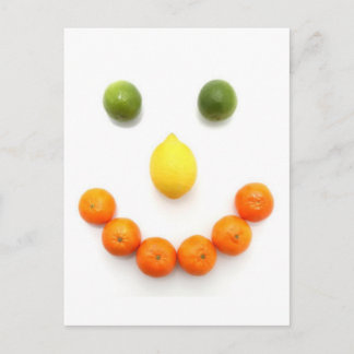 Carte Postale Souris aux fruits d'agrumes