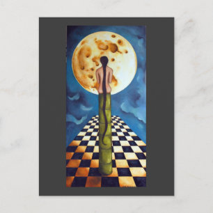 Carte Postale Sous la lune