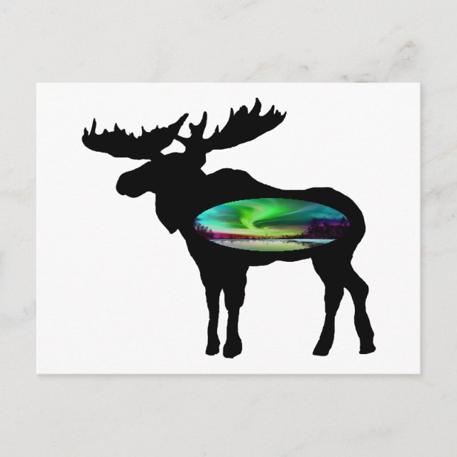 CARTE POSTALE SOUS L'AURORA (Devant)