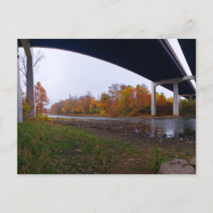 Carte Postale Sous le Bridge Park en automne, Dublin, Ohio