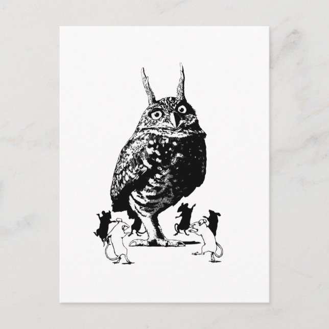 Carte Postale Sous une lune bleue (Devant)