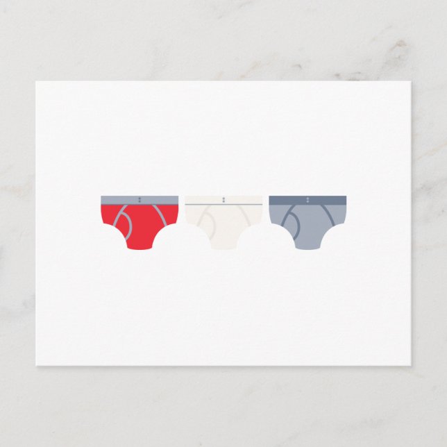 Carte Postale Sous-vêtements (Devant)