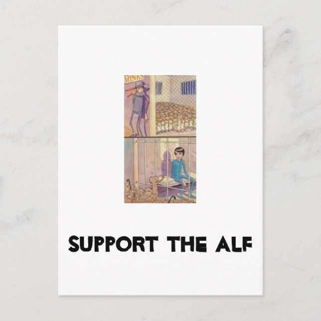 Carte Postale Soutenez l'ALF (Devant)