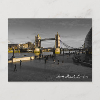 Carte Postale South Bank Londres
