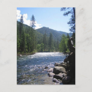 Carte Postale South Fork Kings River, King's Canyon, CA