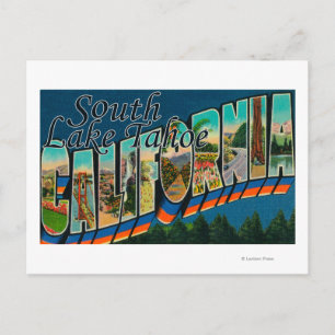 Carte Postale South Lake Tahoe, Californie