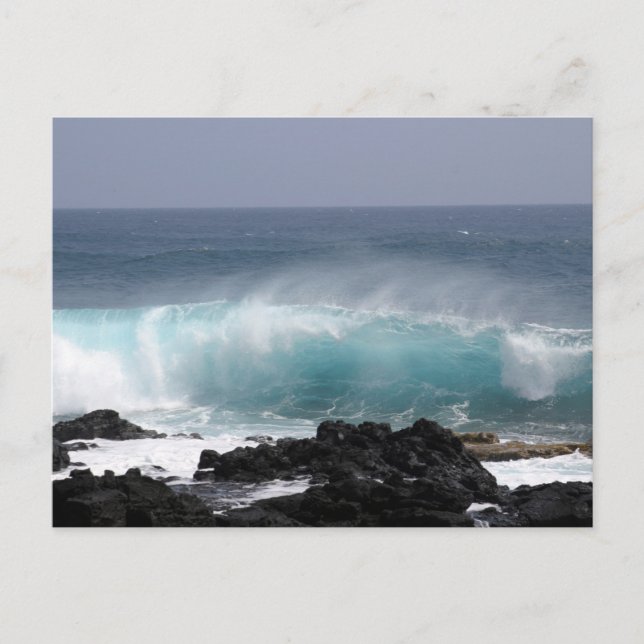 Carte Postale South Point Wave, Hawaii (Devant)