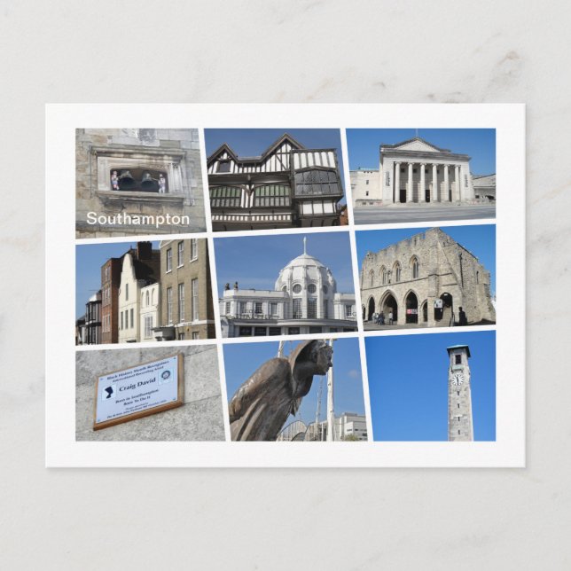 Carte Postale Southampton (Devant)