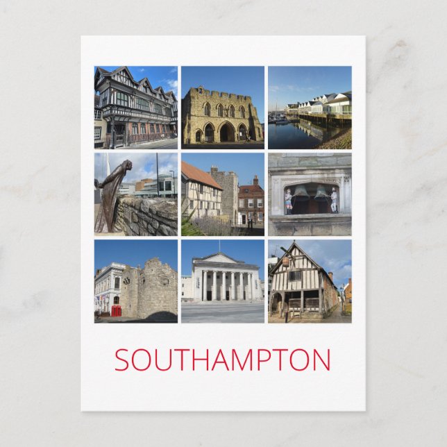Carte Postale Southampton (Devant)