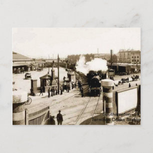 Carte Postale Southampton - Station Terminus (Docks)