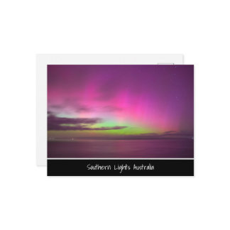 Carte Postale Southern Lights Australia - Night Sky Photo