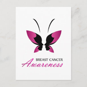 Carte Postale Soutien de sensibilisation au cancer du sein