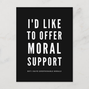 Carte Postale Soutien moral Sarcastique Encouragement citations 