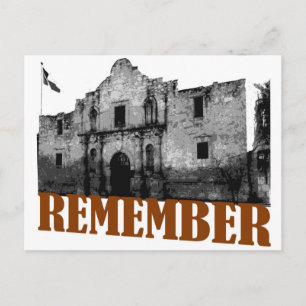 Carte Postale Souvenez-vous de l'Alamo