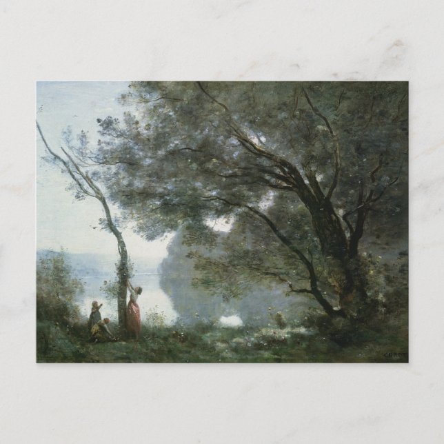 Carte Postale Souvenir de Montefontaine, 1864 (Devant)
